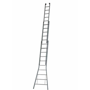 Dirks 3 delige opsteekladder 3x14 ongecoat Dirks 3 delige opsteekladder 3x14 ongecoat